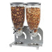 Cal-Mil 3510-2-39 Countertop Cereal Dispenser, (2) 3 1/2 liter Hoppers-cityfoodequipment.com