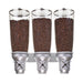 Cal-Mil 3518-3-39 Wall-Mount Cereal Dispenser, (3) 5 liter Hoppers-cityfoodequipment.com