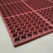 Cactus Mat 3520-R1 VIP Floormate Anti Fatigue Mat - 3 1/4' x 4 7/8', Red-cityfoodequipment.com