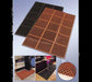 Cactus Mat 3525-R3 VIP Tuffdek Anti Fatigue Mat - 3' x 3', Red-cityfoodequipment.com