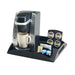 Cal-Mil 353-13 Rectangular Hotel Amenity Display Tray - 15 1/4" x 12 1/2", Plastic, Black-cityfoodequipment.com