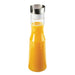 Cal-Mil 3551-55 1 1/2 liter Carafe w/ Stainless Steel Lid - Plastic, Clear-cityfoodequipment.com