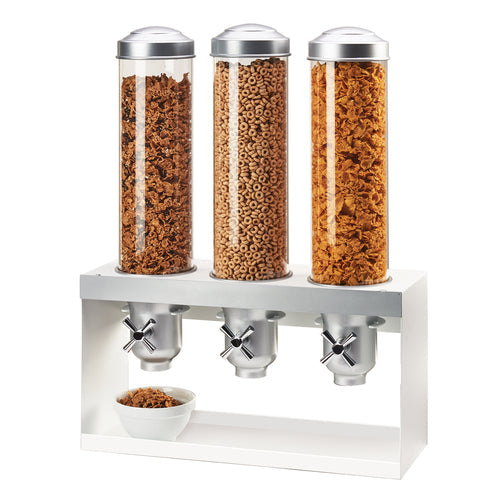Cal-Mil 3598-3-55 Countertop Cereal Dispenser, (3) 4 1/2 liter Hoppers-cityfoodequipment.com