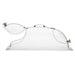 Cal-Mil 361-12 Chafer Display Cover Dome w/ 2 Hinged Doors, Clear Heat Resistant Polycarbonate-cityfoodequipment.com