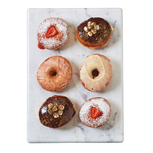 Cal-Mil 3629-1511-81M Melamine Display Tray - 14 3/4"L x 10 3/4"W, Marble-cityfoodequipment.com