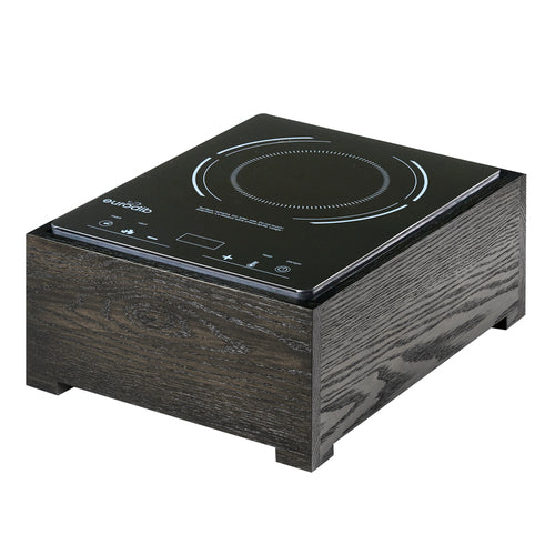 Cal-Mil 3633-87 Cinderwood Countertop Induction Cooktop, 120V/1ph-cityfoodequipment.com