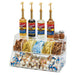 Cal-Mil 3643-10 Condiment Station w/ (10) Sections - Plastic, Clear-cityfoodequipment.com