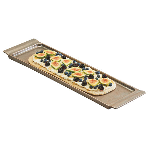 Cal-Mil 3672-623 Rectangular Cold Concept Tray - 23 1/2" x 6 1/2", Aluminum-cityfoodequipment.com