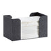 Cal-Mil 3693-13 Rectangular Napkin Holder - 9"L x 5"W x 5"H, Plastic, Black-cityfoodequipment.com