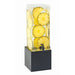 Cal-Mil 3697-3-96 3 gal Beverage Dispenser w/ Infuser - Plastic Container, Midnight Base-cityfoodequipment.com