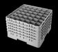 Cambro 36S1058167 Camrack™ Glass Rack w/ (36) Compartments - (5) Gray Extenders, Brown-cityfoodequipment.com