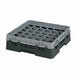 Cambro 36S318110 Camrack™ Glass Rack w/ (36) Compartments - (1) Gray Extender, Black-cityfoodequipment.com