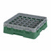 Cambro 36S318119 Camrack™ Glass Rack w/ (36) Compartments - (1) Gray Extender, Sherwood Green-cityfoodequipment.com
