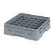 Cambro 36S318151 Camrack™ Glass Rack w/ (36) Compartments - (1) Gray Extender, Soft Gray-cityfoodequipment.com