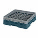 Cambro 36S318414 Camrack™ Glass Rack w/ (36) Compartments - (1) Gray Extender, Teal-cityfoodequipment.com