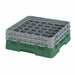 Cambro 36S434119 Camrack™ Glass Rack w/ (36) Compartments - (2) Gray Extenders, Sherwood Green-cityfoodequipment.com