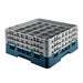 Cambro 36S534414 Camrack™ Glass Rack w/ (36) Compartments - (2) Gray Extenders, Teal-cityfoodequipment.com