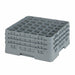 Cambro 36S738151 Camrack™ Glass Rack w/ (36) Compartments - (3) Gray Extenders, Soft Gray-cityfoodequipment.com