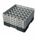 Cambro 36S800110 Camrack™ Glass Rack w/ (36) Compartments - (4) Gray Extenders, Black-cityfoodequipment.com