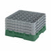 Cambro 36S900119 Camrack™ Glass Rack w/ (36) Compartments - (4) Gray Extenders, Sherwood Green-cityfoodequipment.com