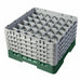 Cambro 36S958119 Camrack™ Glass Rack w/ (36) Compartments - (5) Gray Extenders, Sherwood Green-cityfoodequipment.com