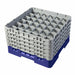Cambro 36S958186 Camrack™ Glass Rack w/ (36) Compartments - (5) Gray Extenders, Navy Blue-cityfoodequipment.com