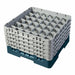 Cambro 36S958414 Camrack™ Glass Rack w/ (36) Compartments - (5) Gray Extenders, Teal-cityfoodequipment.com