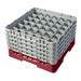 Cambro 36S958416 Camrack™ Glass Rack w/ (36) Compartments - (5) Gray Extenders, Cranberry-cityfoodequipment.com
