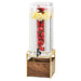 Cal-Mil 3703-3INF-46 3 gal Beverage Dispenser w/ Infuser - Plastic Container, Walnut/Brass Base-cityfoodequipment.com