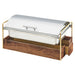 Cal-Mil 3705-46 Full Size Chafer w/ Hinged Lid & Chafing Fuel Heat-cityfoodequipment.com