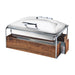 Cal-Mil 3705-49 Full Size Chafer w/ Roll-Top Lid & Chafing Fuel Heat-cityfoodequipment.com