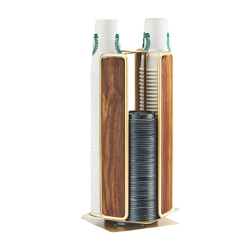 Cal-Mil 3709-46 Cup & Lid Organizer, (4) Compartment, All Cup Types-cityfoodequipment.com