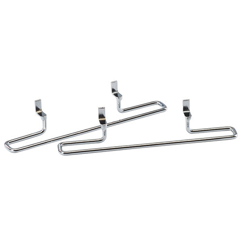 Cal-Mil 3723-49 Bracket for Buffet Risers - 12"W x 2"D, Metal, Chrome-cityfoodequipment.com