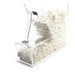 Cal-Mil 373-H Countertop Acrylic Topping Bin, 4" x 11" x 11", Holster-cityfoodequipment.com