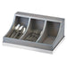 Cal-Mil 3802-83 3 Compartment Silverware Caddie , Gray-cityfoodequipment.com