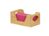 Cal-Mil 3810-21 Rectangular Napkin Holder - 9" x 5", Oak-cityfoodequipment.com