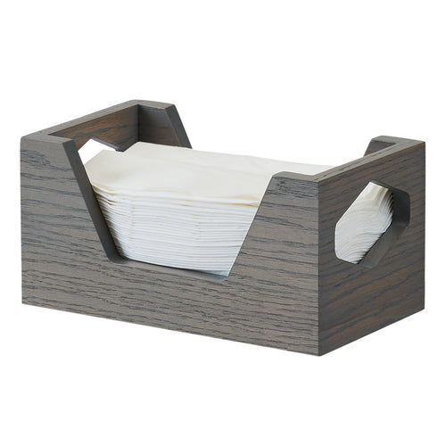 Cal-Mil 3810-83 Rectangular Napkin Holder, 4" x 8", Gray-cityfoodequipment.com