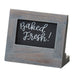 Cal-Mil 3818-23-83 Write On Sign, 5 1/2" x 2 1/2" x 4 1/2", Gray-cityfoodequipment.com