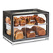 Cal-Mil 3820-87 4 Drawer Bread Case w/ Oak Frame & Acrylic Windows, Dark Gray-cityfoodequipment.com
