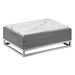 Cal-Mil 3822-6-83 Rectangular Display Riser w/ Melamine Top, 15" x 11" x 6 1/4", Gray-cityfoodequipment.com
