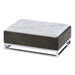 Cal-Mil 3822-6-87 Rectangular Display Riser w/ Melamine Top, 15" x 11" x 6 1/4", Dark Gray-cityfoodequipment.com