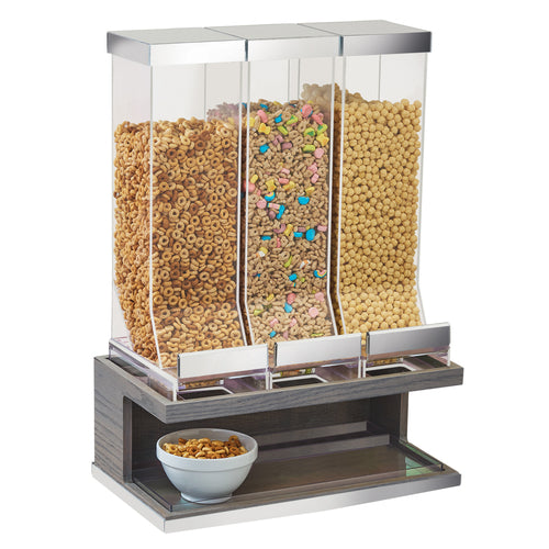 Cal-Mil 3823-83 Countertop Cereal Dispenser, (3) 10 liter Hoppers-cityfoodequipment.com