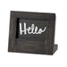 Cal-Mil 3825-23-87 Tabletop Menu Card Holder - 2" x 3 1/2", Oak, Dark Gray-cityfoodequipment.com