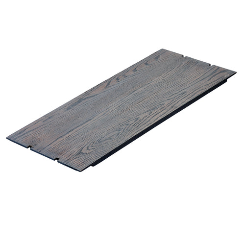 Cal-Mil 3826-1124-83 Rectangular Shelf, 24" x 11" x 1/2", Gray-cityfoodequipment.com