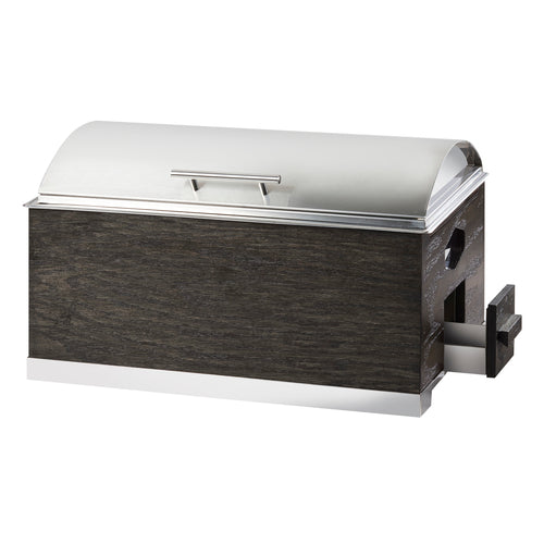 Cal-Mil 3828-87 Full Size Chafer w/ Hinged Lid & Chafing Fuel Heat-cityfoodequipment.com