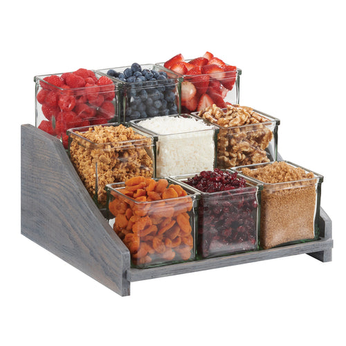 Cal-Mil 3831-83 (9) Compartment Bar Garnish Tray-cityfoodequipment.com
