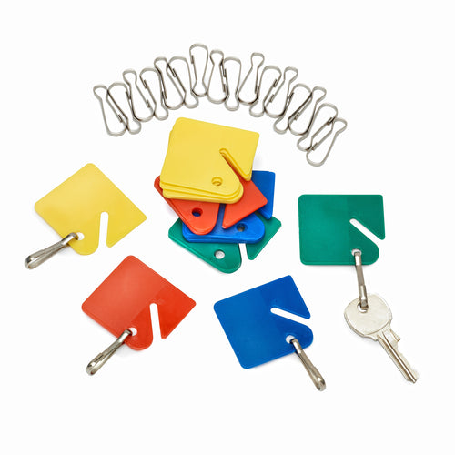 Adir Office ADI689-20-COLORED, Assorted Multi-Color Key Tags (20-Pack)-cityfoodequipment.com