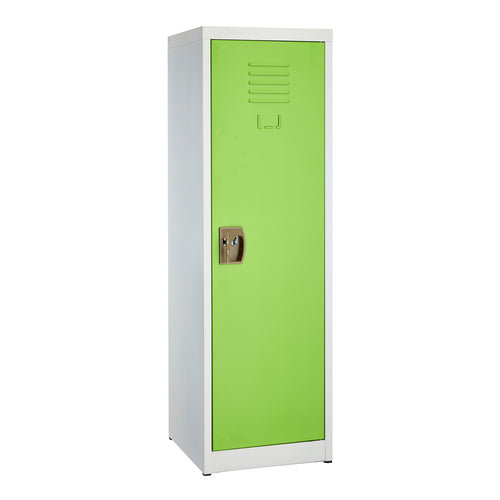 Adir Office ADI629-01-GRN, 48 in. H x 15 in. W Steel Single Tier Locker-cityfoodequipment.com