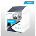 Adir Office ADI639-8511-WSH-12, 8.5''x11'' Acrylic Window Sign Holder with Suction Cups, 12 pack-cityfoodequipment.com