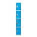Adir Office ADI629-204-BLU, 72 in. H x 12 in. W 4-Compartment Steel Storage Locker-cityfoodequipment.com